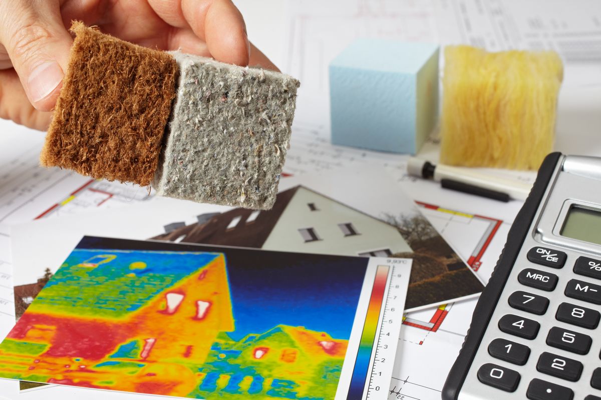 thermal imaging and insulation materials
